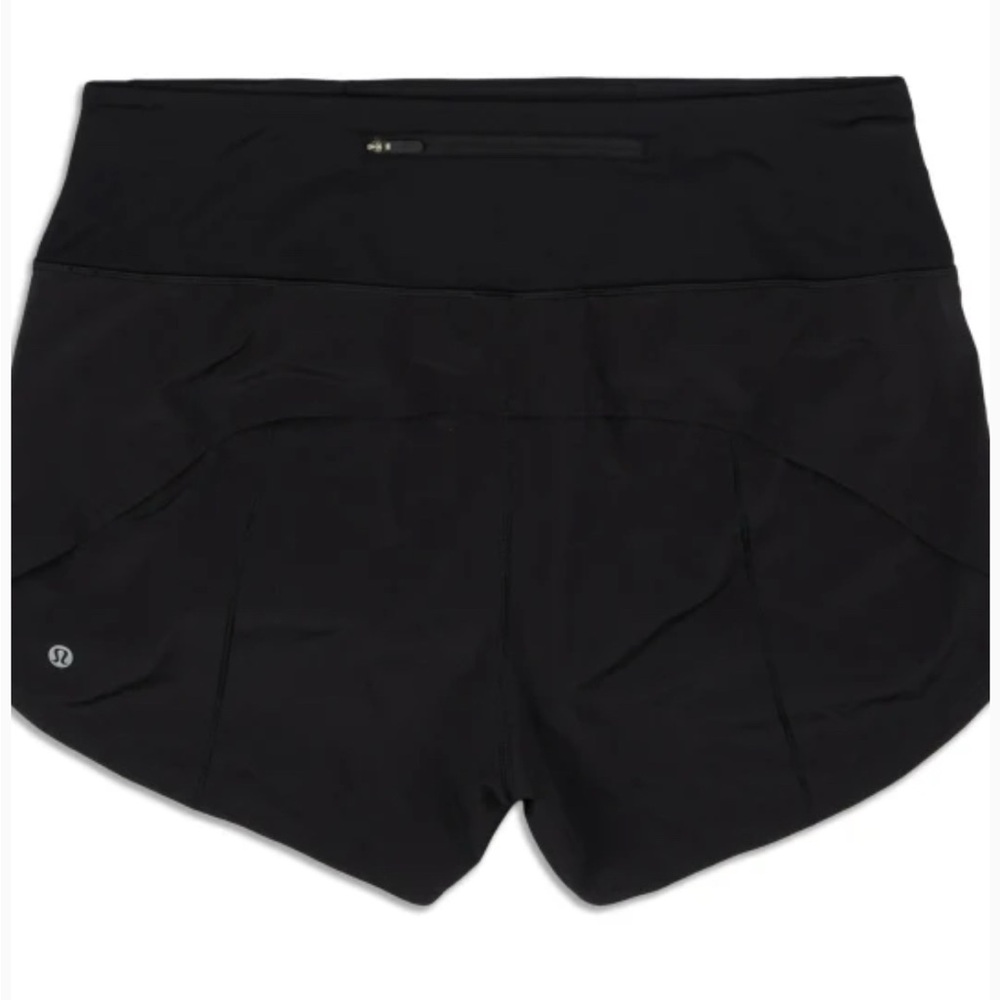 lululemon athletica Black Athletic Shorts Lightweight Stretchy Design